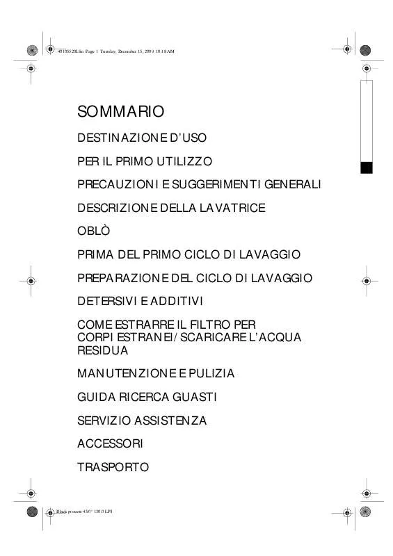 Mode d'emploi WHIRLPOOL WA PRIMELINE 96 TDI