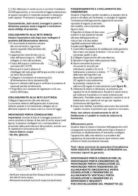 Mode d'emploi WHIRLPOOL WSG5588 A W